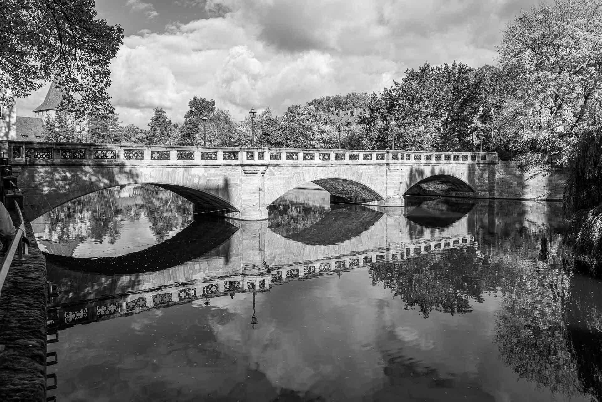 Blick auf die Maxbrücke